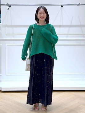 なかみさん(レディース・154cm)の春コーディネート