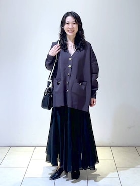 なかみさん(レディース・154cm)の春コーディネート