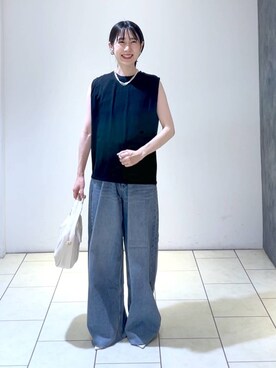 なかみさん（レディース・154cm）の夏コーディネート