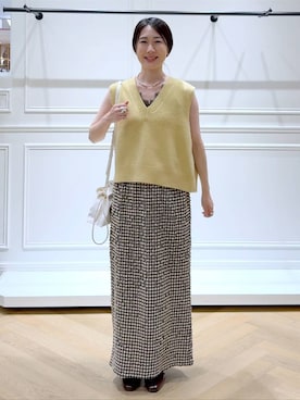 なかみさん(レディース・154cm)の夏コーディネート