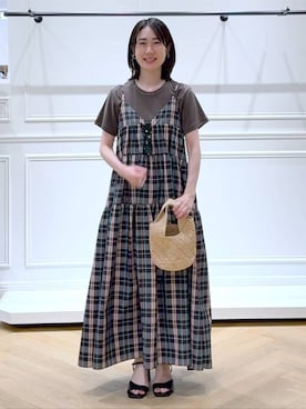 なかみさん（レディース・154cm）の夏コーディネート