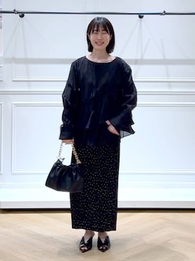 なかみさん(レディース・154cm)の春コーディネート