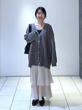 なかみさん（レディース・154cm）の冬コーディネート