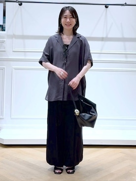 なかみさん(レディース・154cm)の夏コーディネート