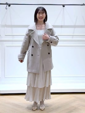 なかみさん(レディース・154cm)の春コーディネート
