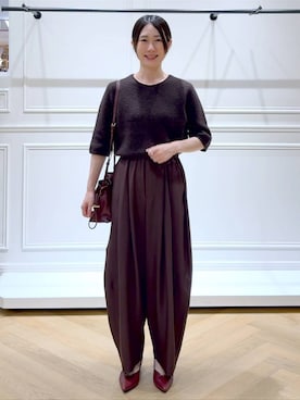なかみさん(レディース・154cm)の秋コーディネート