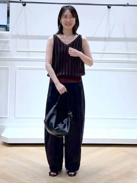 なかみさん（レディース・154cm）の夏コーディネート