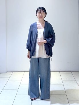 なかみさん（レディース・154cm）の夏コーディネート