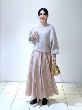 なかみさん（レディース・154cm）の冬コーディネート