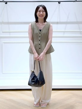 なかみさん（レディース・154cm）の夏コーディネート