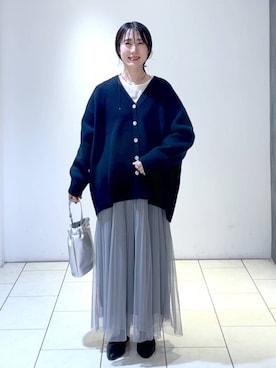 なかみさん（レディース・154cm）の冬コーディネート