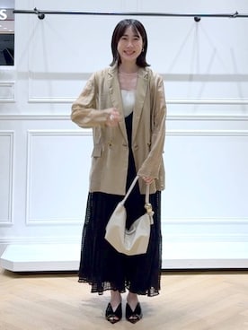 なかみさん（レディース・154cm）の春コーディネート