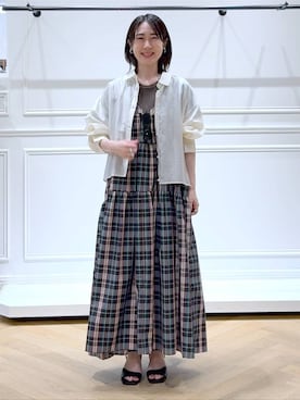 なかみさん(レディース・154cm)の春コーディネート