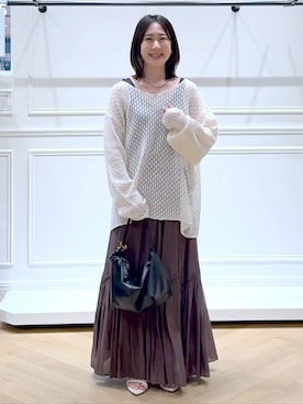 なかみさん(レディース・154cm)の夏コーディネート