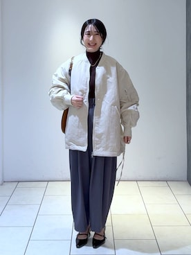 なかみさん(レディース・154cm)の春コーディネート
