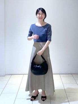 なかみさん(レディース・154cm)の夏コーディネート