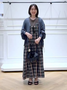なかみさん(レディース・154cm)の春コーディネート