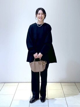 なかみさん（レディース・154cm）の冬コーディネート