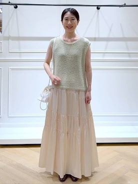 なかみさん(レディース・154cm)の秋コーディネート