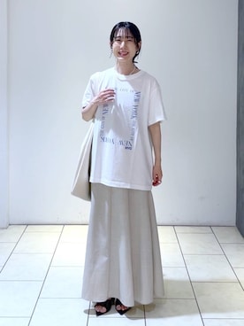 なかみさん(レディース・154cm)の夏コーディネート