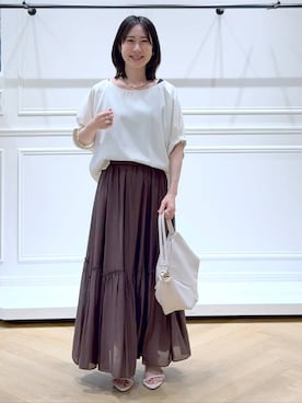 なかみさん(レディース・154cm)の夏コーディネート