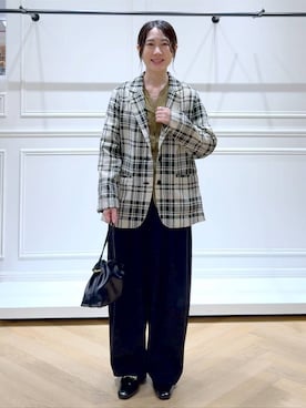 なかみさん(レディース・154cm)の秋コーディネート