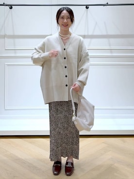 なかみさん(レディース・154cm)の秋コーディネート
