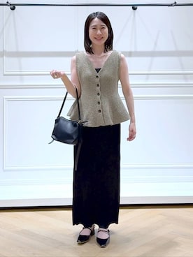 なかみさん(レディース・154cm)の夏コーディネート