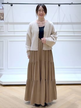 なかみさん(レディース・154cm)の秋コーディネート