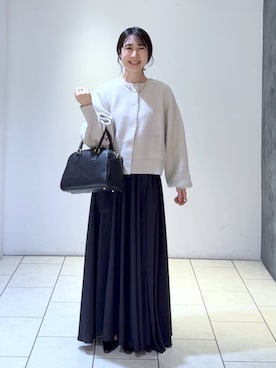 なかみさん（レディース・154cm）の冬コーディネート