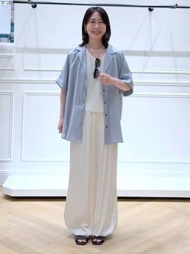 なかみさん（レディース・154cm）の夏コーディネート