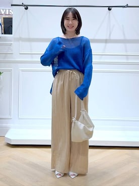 なかみさん（レディース・154cm）の春コーディネート