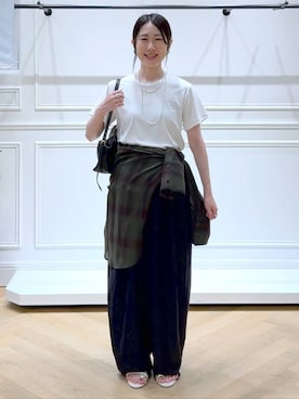 なかみさん(レディース・154cm)の夏コーディネート