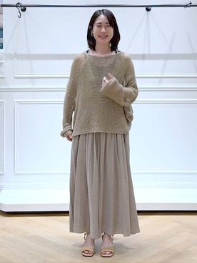 なかみさん(レディース・154cm)の夏コーディネート