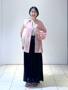 なかみさん（レディース・154cm）の夏コーディネート