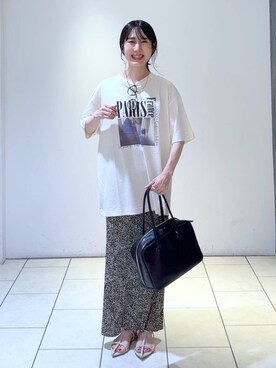 「apart by lowrys」｜なかみさん（レディース・154cm）の春コーディネート