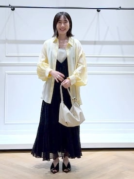 なかみさん(レディース・154cm)の春コーディネート