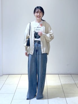 なかみさん（レディース・154cm）の夏コーディネート