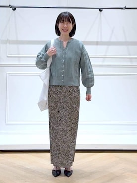 なかみさん（レディース・154cm）の春コーディネート