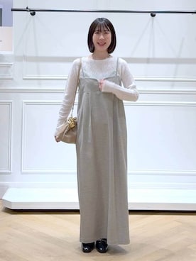 なかみさん（レディース・154cm）の冬コーディネート