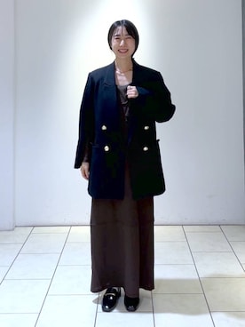 なかみさん（レディース・154cm）の秋コーディネート