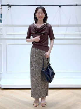 なかみさん(レディース・154cm)の春コーディネート