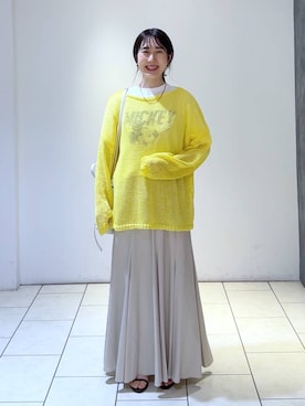 なかみさん（レディース・154cm）の春コーディネート