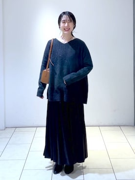 なかみさん（レディース・154cm）の冬コーディネート