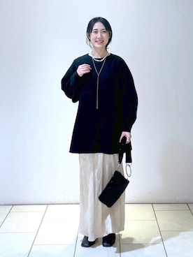 なかみさん（レディース・154cm）の冬コーディネート