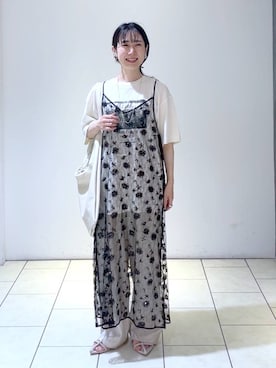 なかみさん（レディース・154cm）の春コーディネート