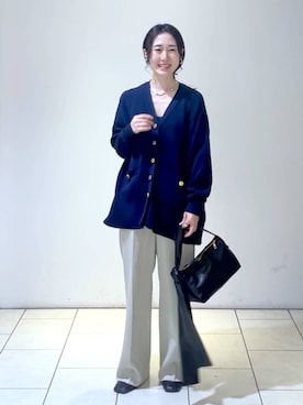 なかみさん(レディース・154cm)の春コーディネート