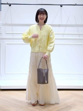 なかみさん（レディース・154cm）の春コーディネート