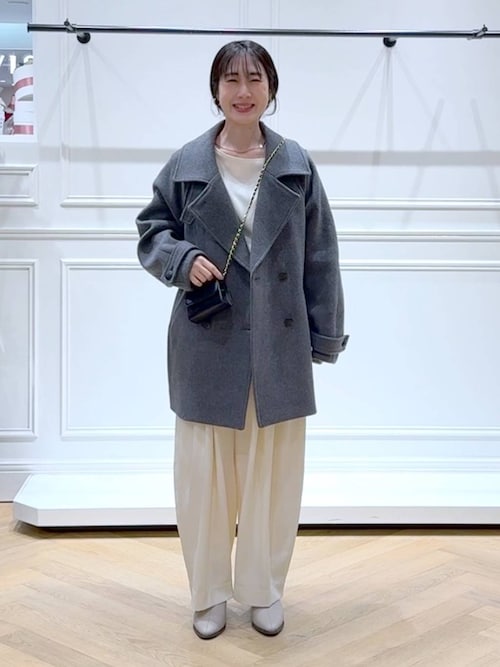 スーパー100 2WAYコート（ピーコート）｜A part by（アパート