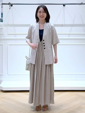 なかみさん（レディース・154cm）の夏コーディネート